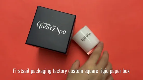 Wholesale Luxury Design Gift Box Custom Paper Packaging Perfume Candle Packaging Box