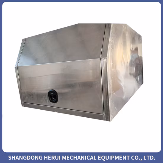 Boîte de Transport de remorque de camion de 30 pouces, mallette de rangement en aluminium, boîte à outils avec clés argentées