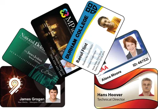 Carte de membre en plastique, carte de visite, carte en PVC